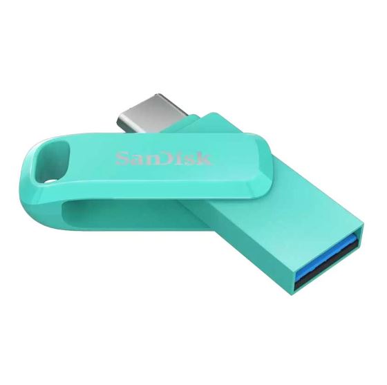 Sandisk 128GB Ultra Dual Drive Go USB Type-C Mint Green Pen Drive #SDDDC3-128G-G46