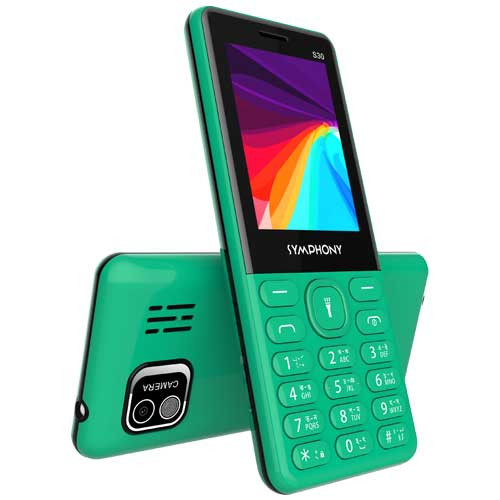 Symphony S30 Feature Phone Mint Green
