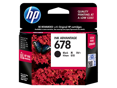 HP 678A BLACKCARTRIDGE FOR HP INKJET 1515, 2515, 2545, 2645, 3515e, 3545e, 4515e 4645e AIO Printer