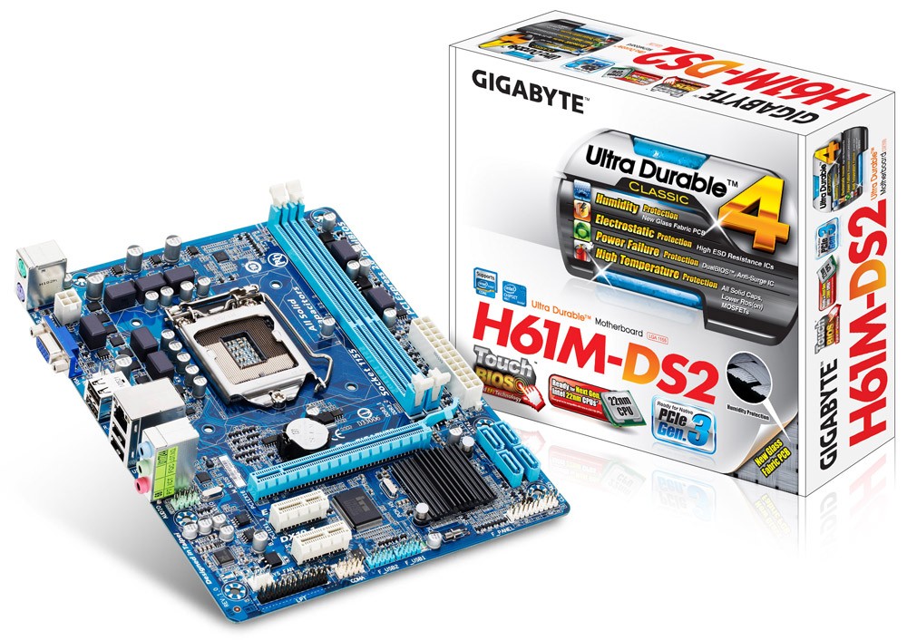 Gigabyte H61M-DS2 Motherboard