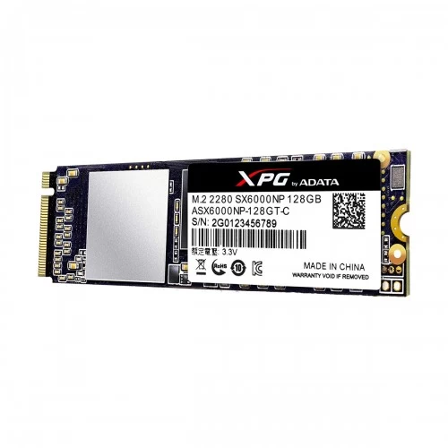 Adata M.2 PCIE SX6000NP 128 GB Solid State Drive