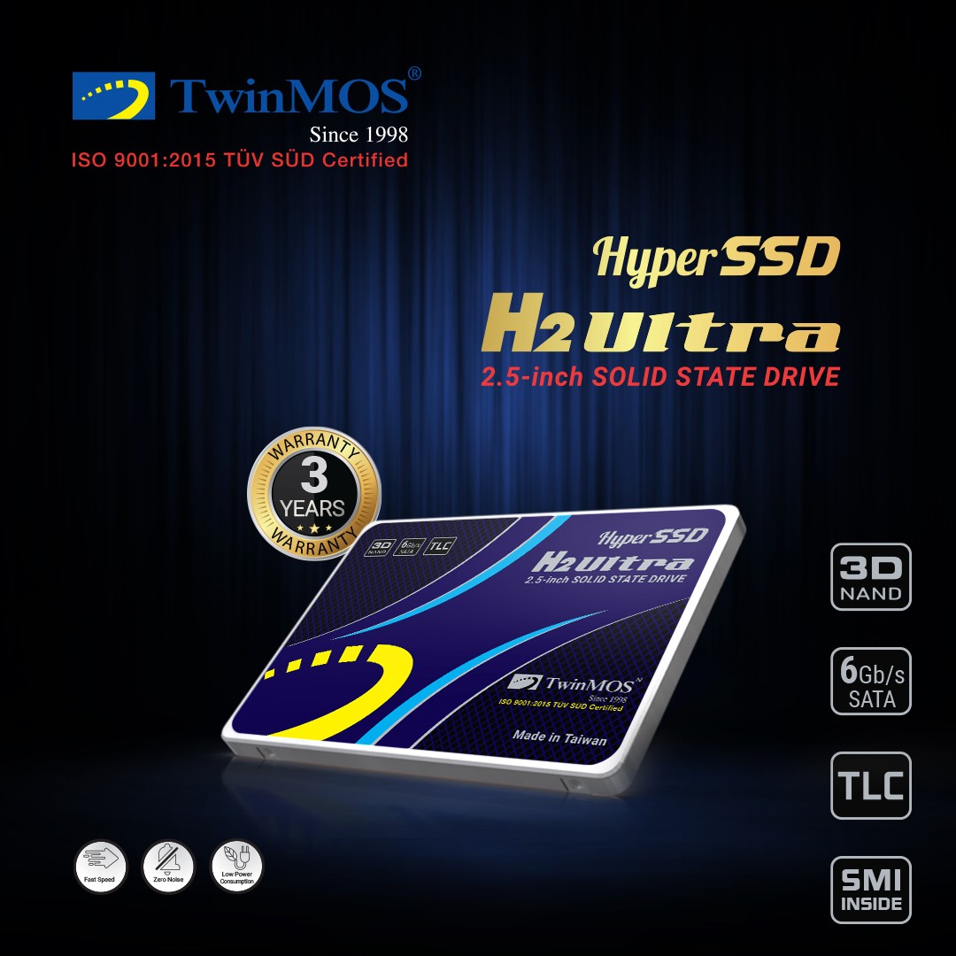 TwinMOS H2 Ultra 512GB 2.5" SSD SATA