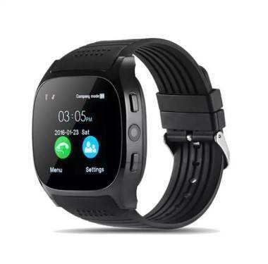 T8 watch black sim supported