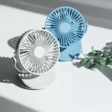 Solove F3 Mini Clip Fan with 2000mAh Battery - Blue