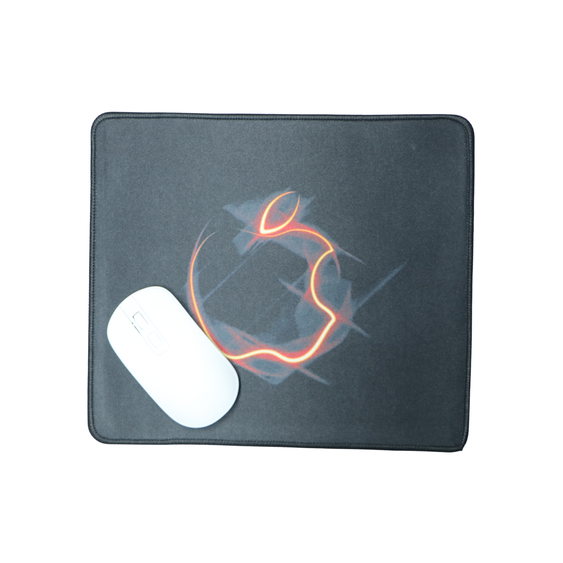 L-11 Speed Stitch Black Apple Mouse Pad