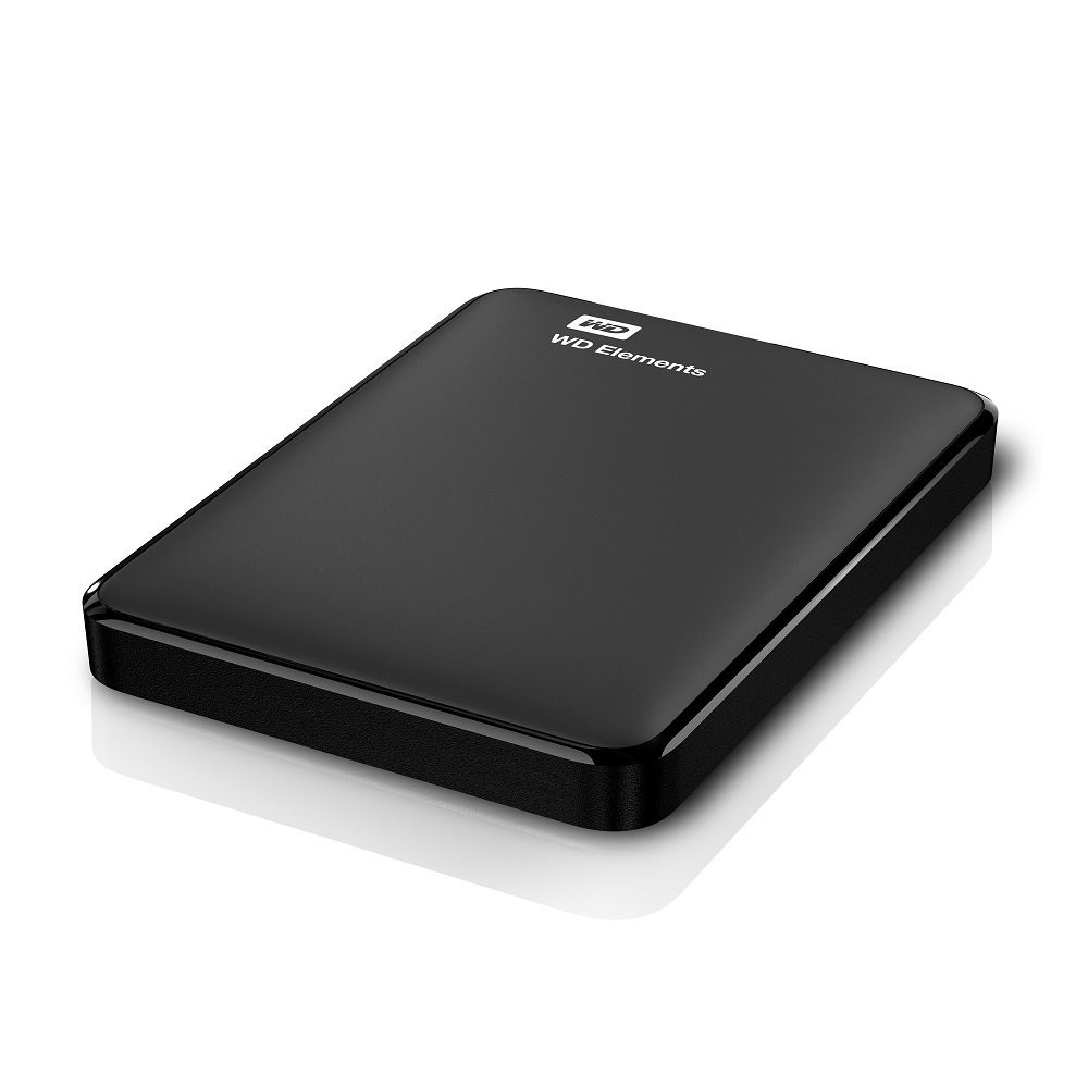 WD 1TB EXTERNAL HDD ELEMENTS, BLACK