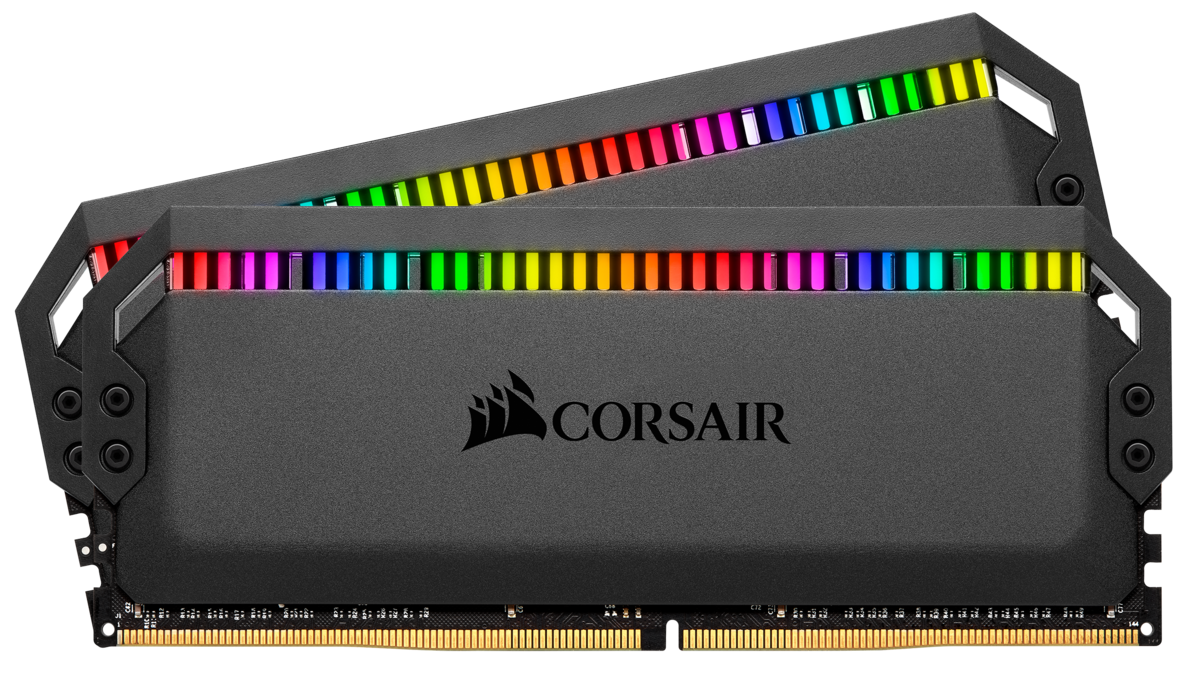 CORSAIR DOMINATOR® PLATINUM RGB 16GB (2 x 8GB) DDR4 DRAM 3600MHz C18 Memory Kit