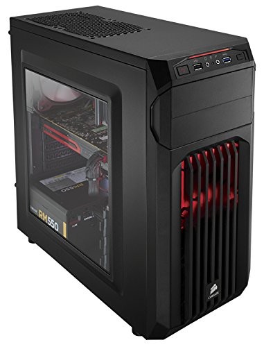 Corsair Carbide Series SPEC-01 Red LED / Blue Mid-Tower Gaming Case