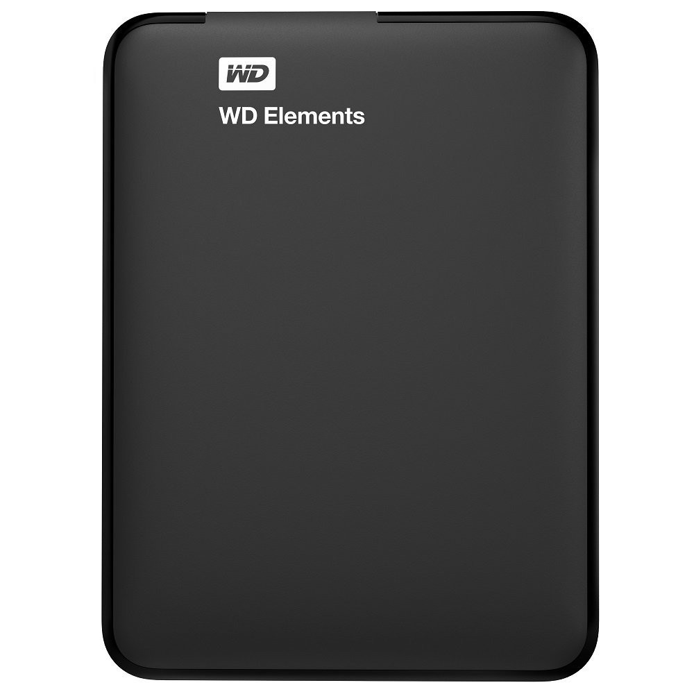 WD 1TB EXTERNAL HDD ELEMENTS, BLACK