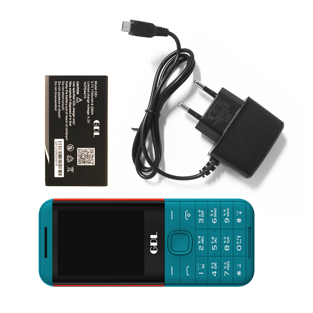 GDL G8+ Dual Sim Phone-Ocean Blue