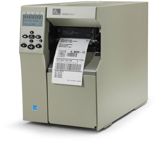 Zebra 105SL Plus Barcode Label Printer