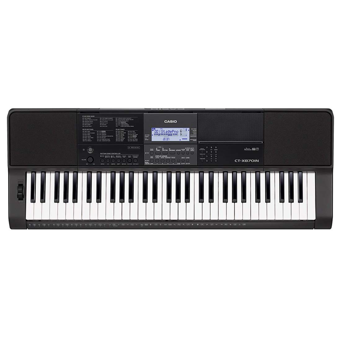 CASIO CT-X870IN Hi-Grade Portable Keyboard with Adaptor