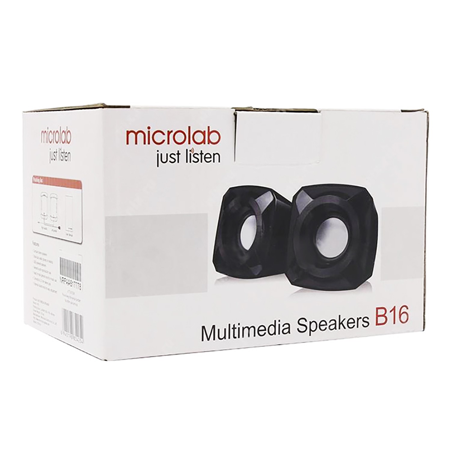 Microlab B16 2.0 Multimedia Black Speaker