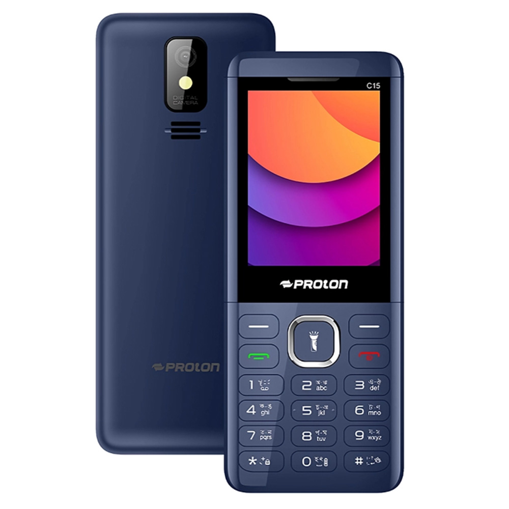 Proton C15 Dual Sim Phone (Free Remax RW 106 Earphone)