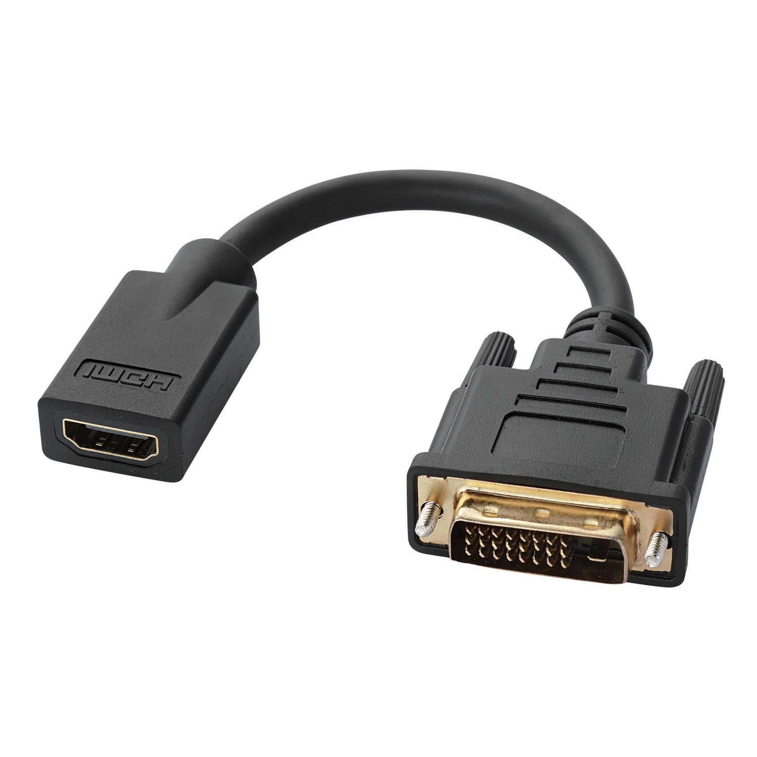 DVI to HDMI Black Adapter Converter