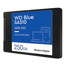 Western Digital Internal SSD Blue 500GB SA510 Sata III 6 Gb/s, 2.5"/7mm, Up to 555 MB/s - WDS500G3B0 A