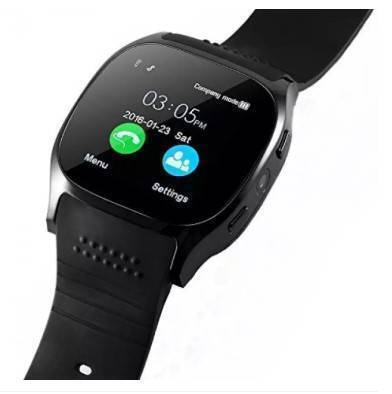 T8 watch black sim supported