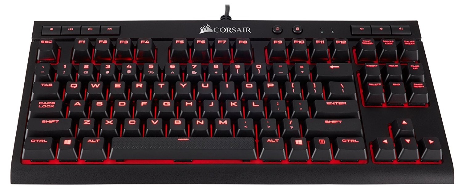 Corsair K63 Compact Mechanical Gaming Keyboard — CHERRY® MX Red