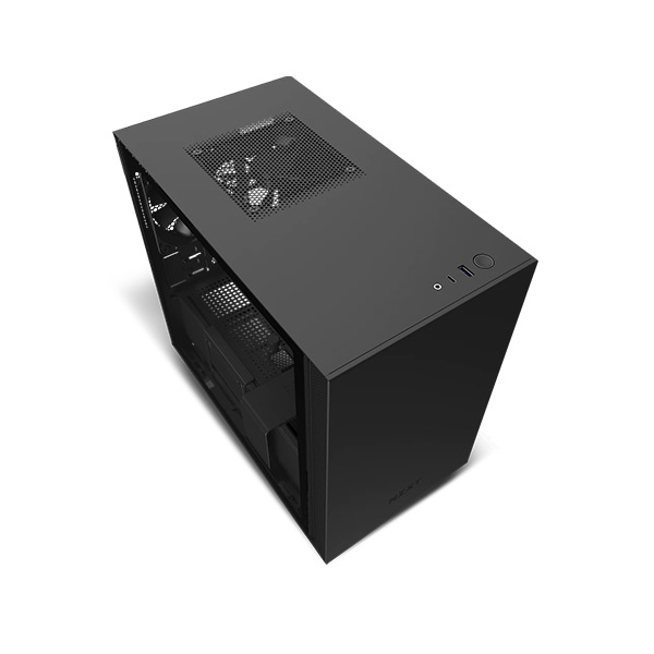NZXT H210 (CA-H210B-B1) Mini-ITX Casing with Tempered Glass - Black