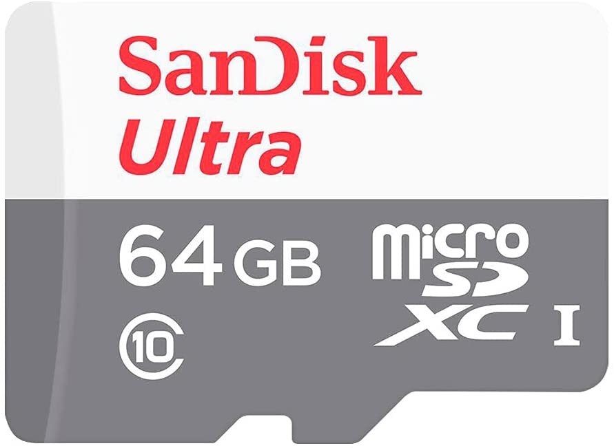 SanDisk Ultra microSD 64GB C10 UHS-1 100MB/s | SDSQUNR-064G-GN3MN