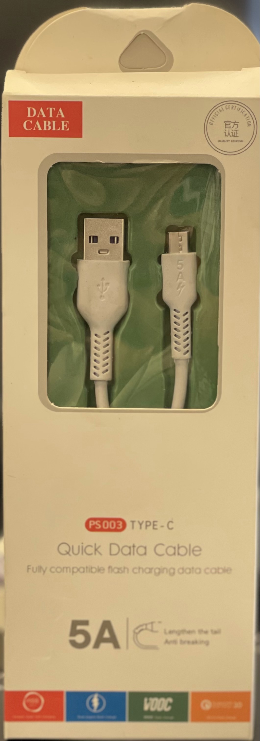 5A Charging Cable Type-C