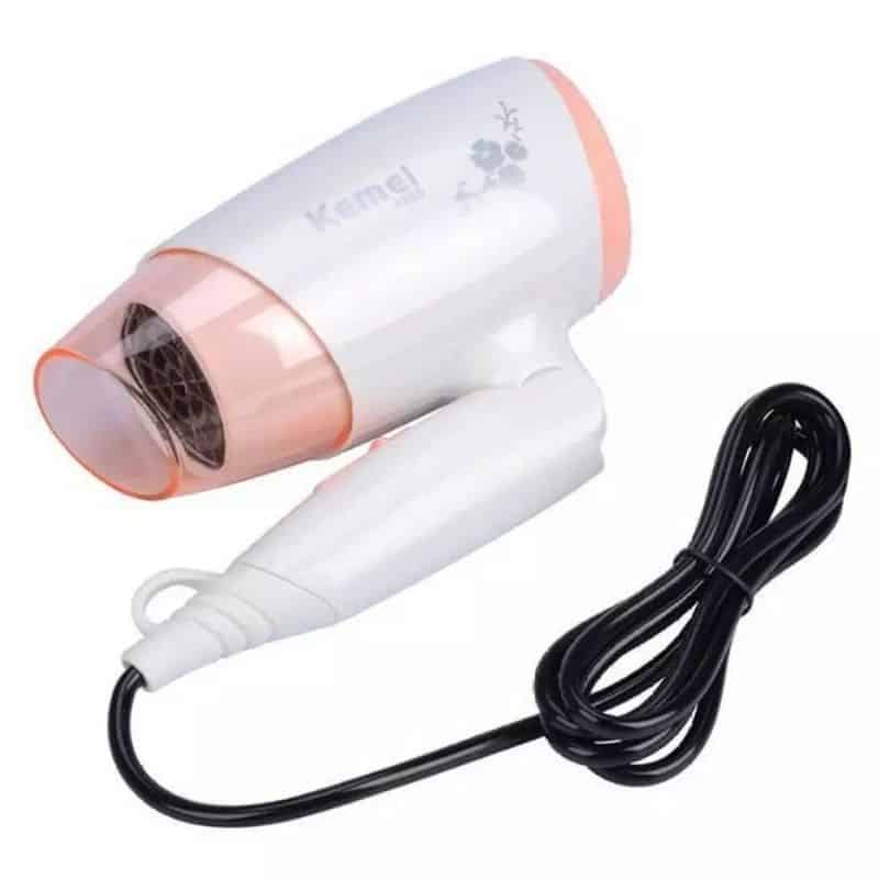 Kemei KM-3365 Hot And Normal Air Foldable Hair Dryer