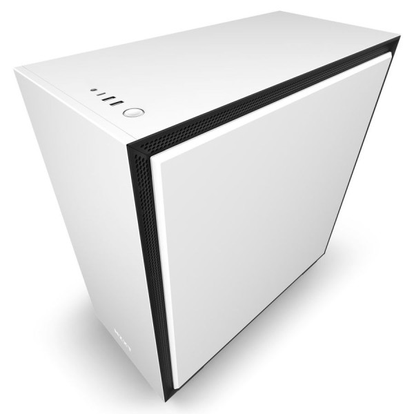 NZXT CA-H710B-W1 H710 Mid Tower White/Black Chassis
