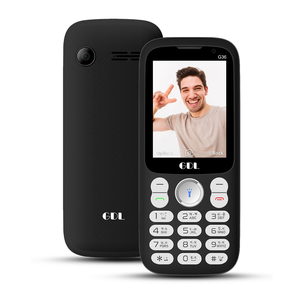 GDL G36 Dual Sim Phone (Free Remax RW 106 Earphone)