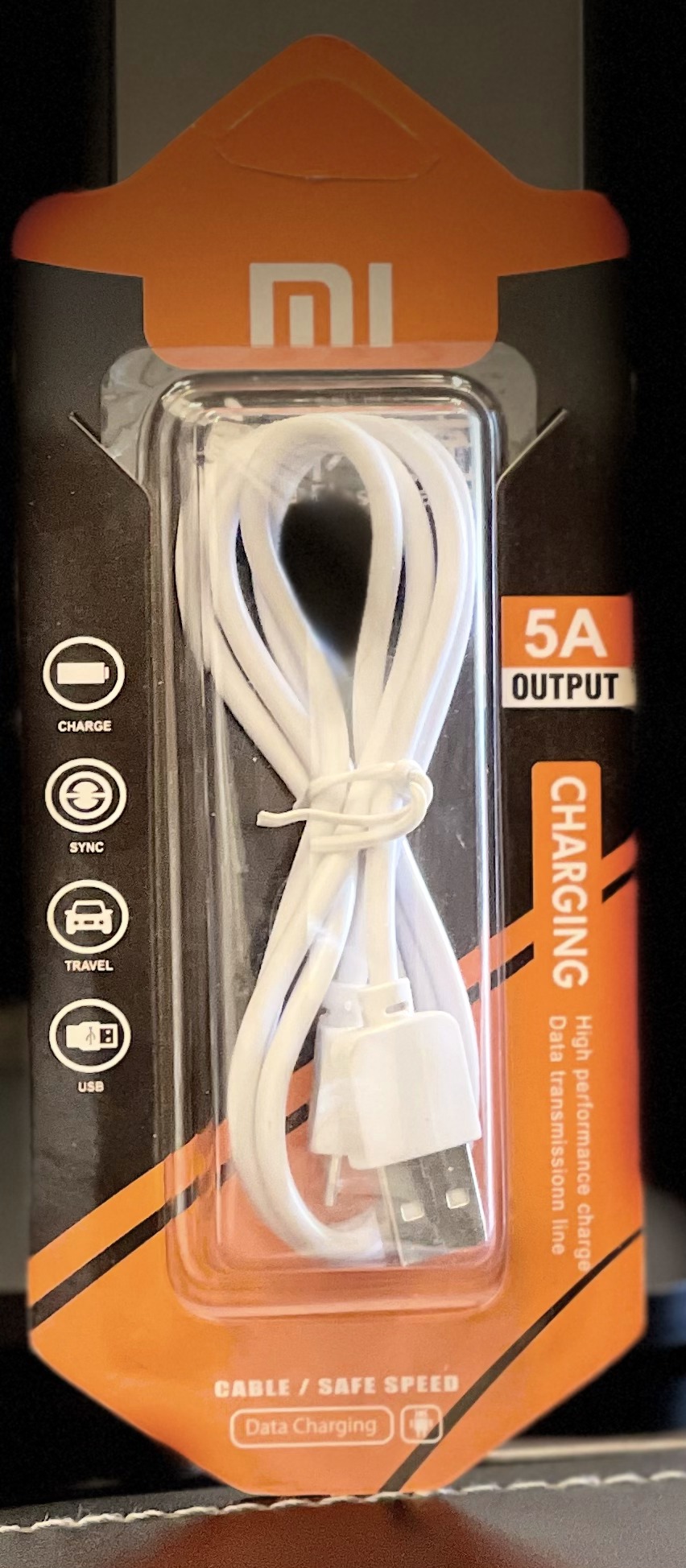 5A Charging Cable Type B