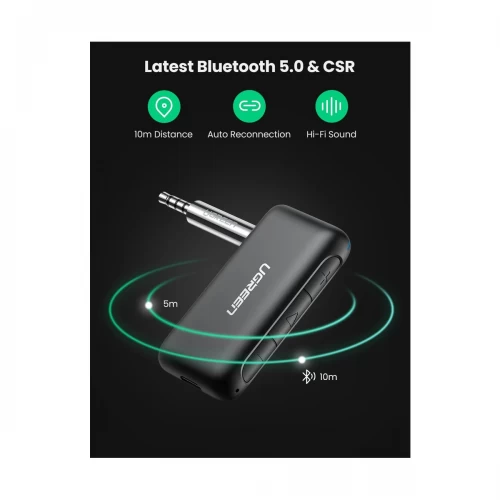 UGREEN CM276 Bluetooth 5.0 Receiver Audio Adapter