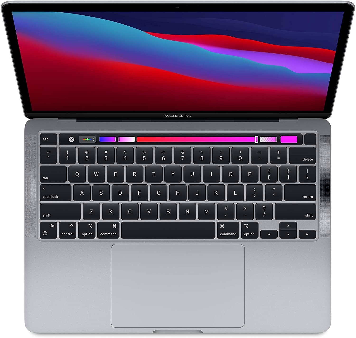 Apple Macbook Pro MYD82 13.3 inch Retina M1 chip 8-core CPU 8C GPU 8GB unified memory 256GB SSD Space gray