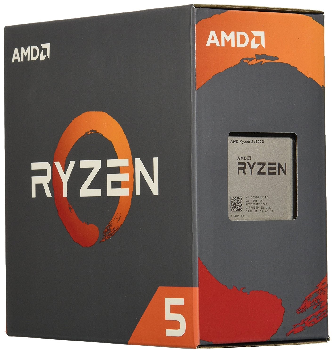 AMD Ryzen 5 1600X Desktop Processor