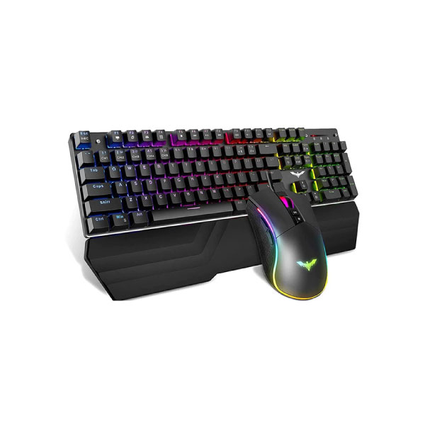 HAVIT KB389L MECHANICAL GAMING WIRED KEYBOARD AND MOUSE COMBO