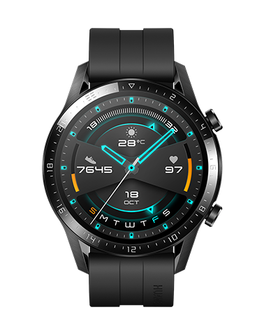 Huawei Watch GT 2 (GT2-B19) Matte Black Smart Watch