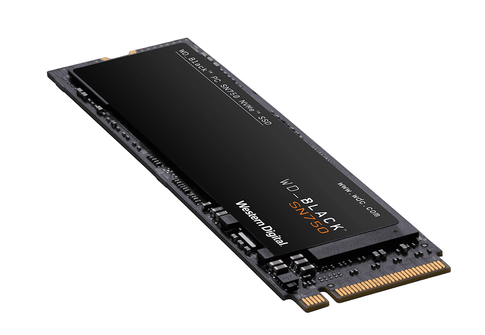WD 250GB PCIE M.2 SOLID STATE DRIVE BLACK N750 | WDS250G3X0C