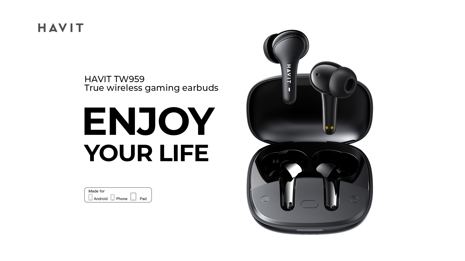 HAVIT TW959 True Wireless Stereo Earbuds