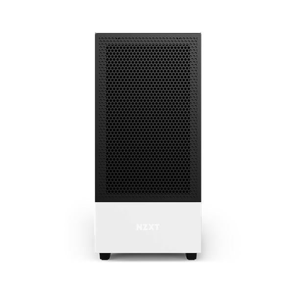 NZXT H510 Flow (CA-H52FW-01) Compact Mid-tower Casing - White/Black