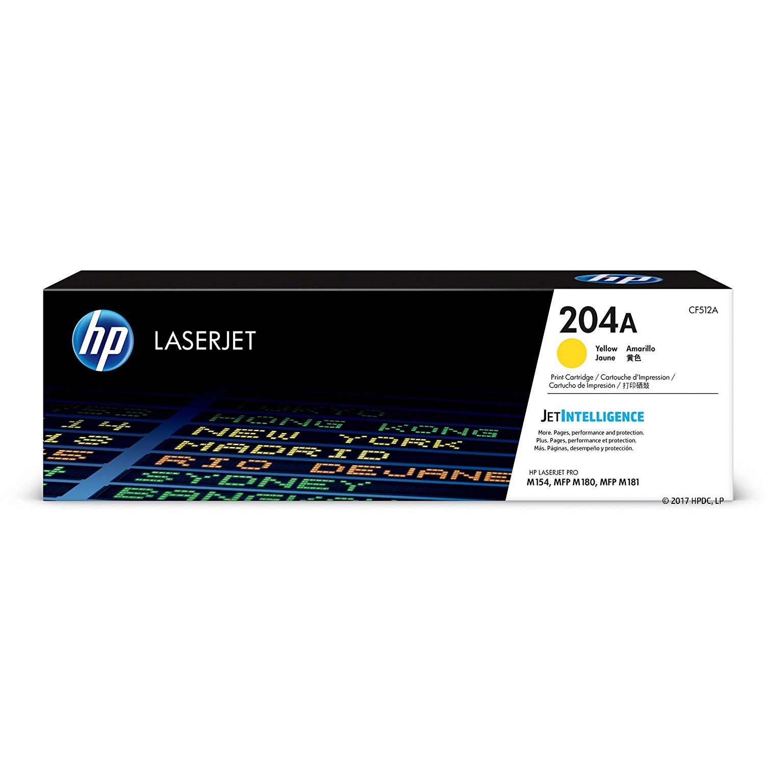 HP 204A Yellow Original LaserJet Toner Cartridge