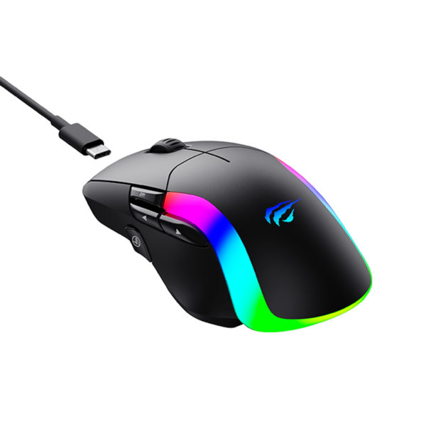 HAVIT MS959 RGB Backlit Programmable Dual Mode Gaming Mouse