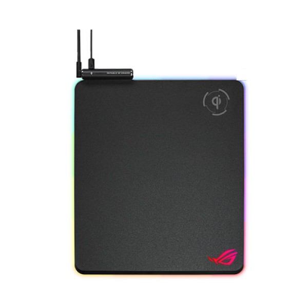 ASUS ROG Balteus Qi (NH01) Wireless-Charging RGB Gaming Mouse Pad