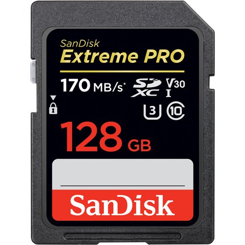SanDisk SD Card Extreme PRO 128GB SDXC
