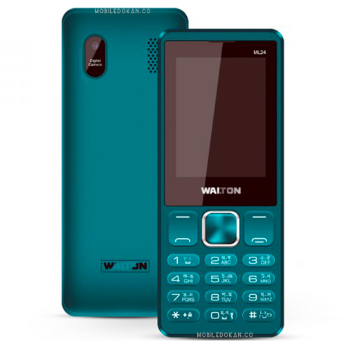 Walton Olvio ML24 Dual Sim Phone (Free Remax RW 106 Earphone)
