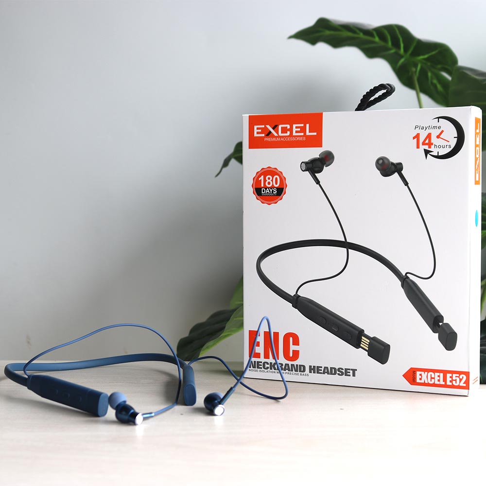 Excel E52 Touch Neckband (Blue)