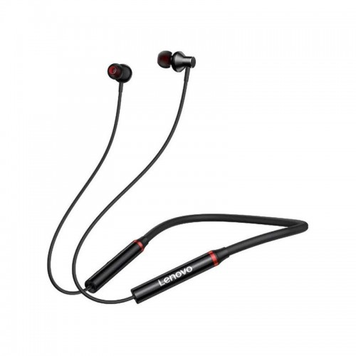 Lenovo HE05X II (New Edition) Wireless In-Ear Neckband Earphone-Black