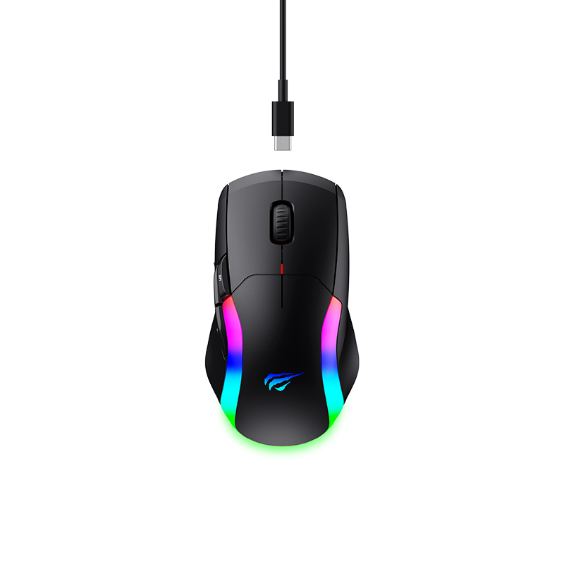 HAVIT MS959 RGB Backlit Programmable Dual Mode Gaming Mouse