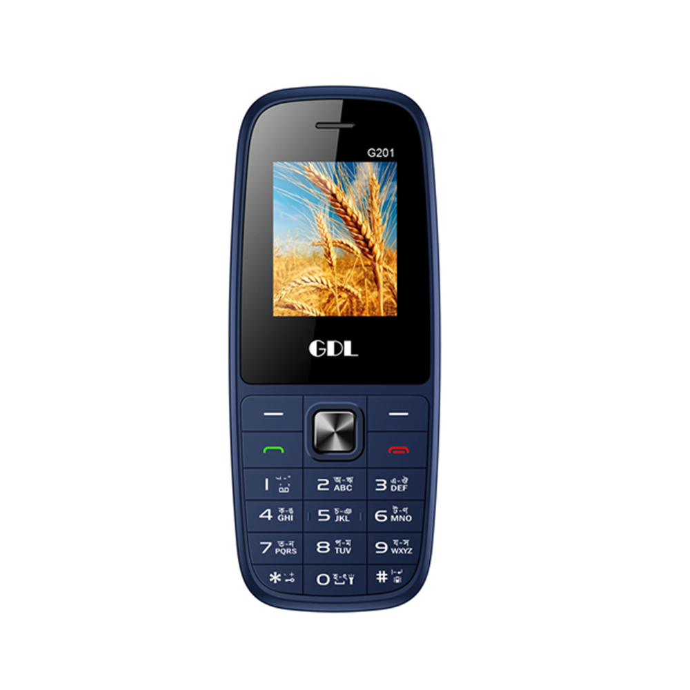 GDL G201 Dual Sim Phone-Dark Blue