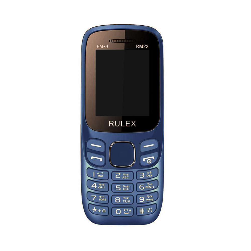 Rulex RM22 Dual Sim Phone (Cyan Green)