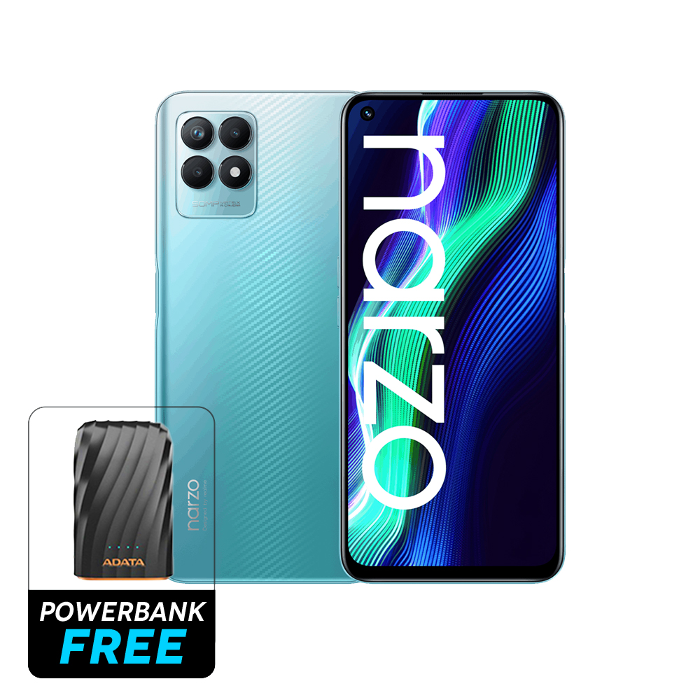 Realme Narzo 50 4GB 64GB Smart Phone (Free Adata 10000mAh Powerbank)