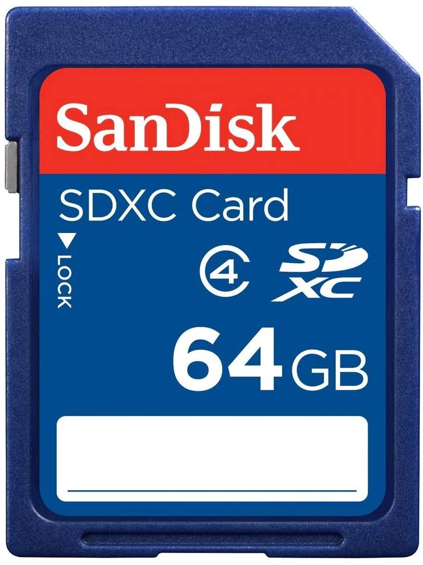 SDSDB-64G # SanDisk SD Card 64GB SDB C4, 3x5