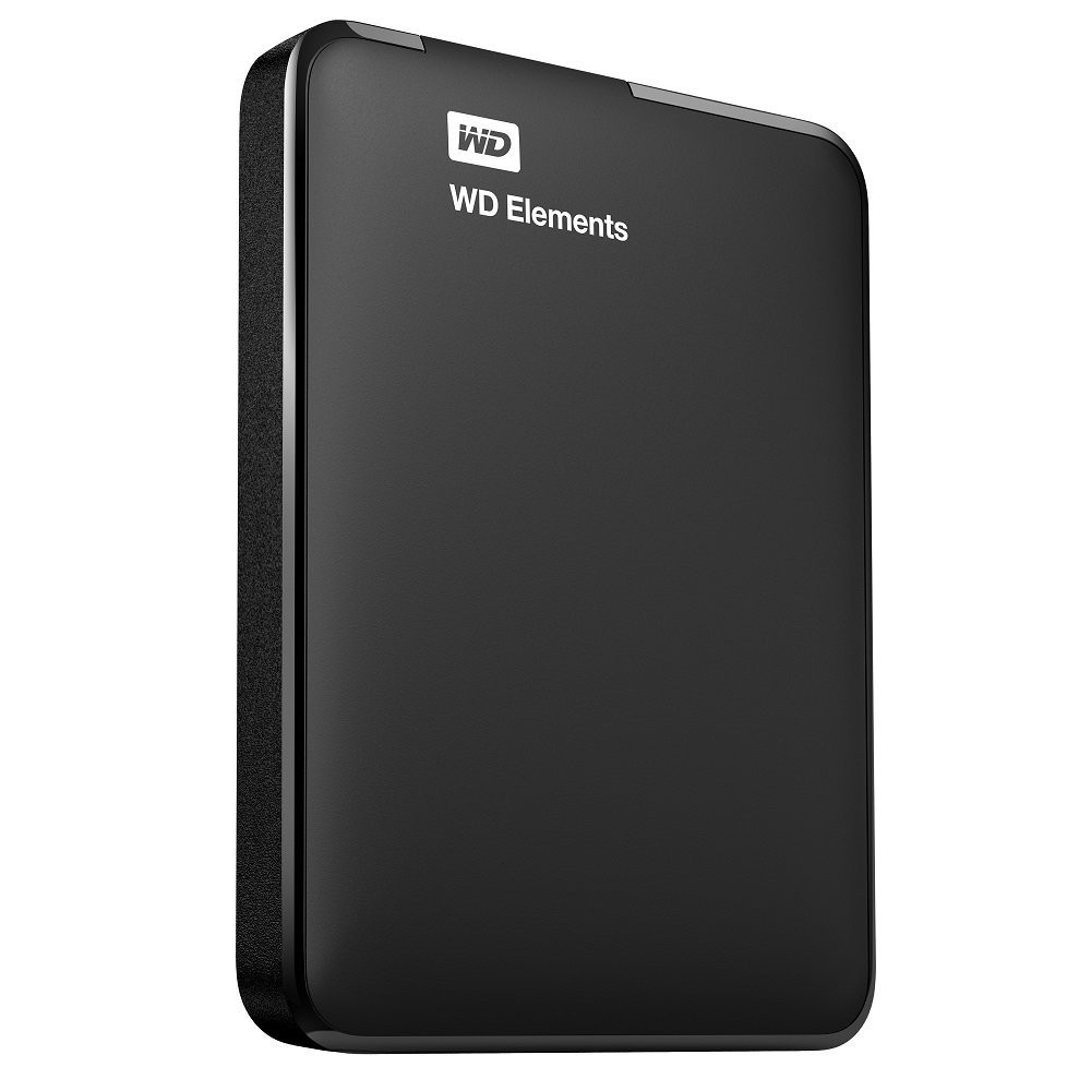 WD 1TB EXTERNAL HDD ELEMENTS, BLACK